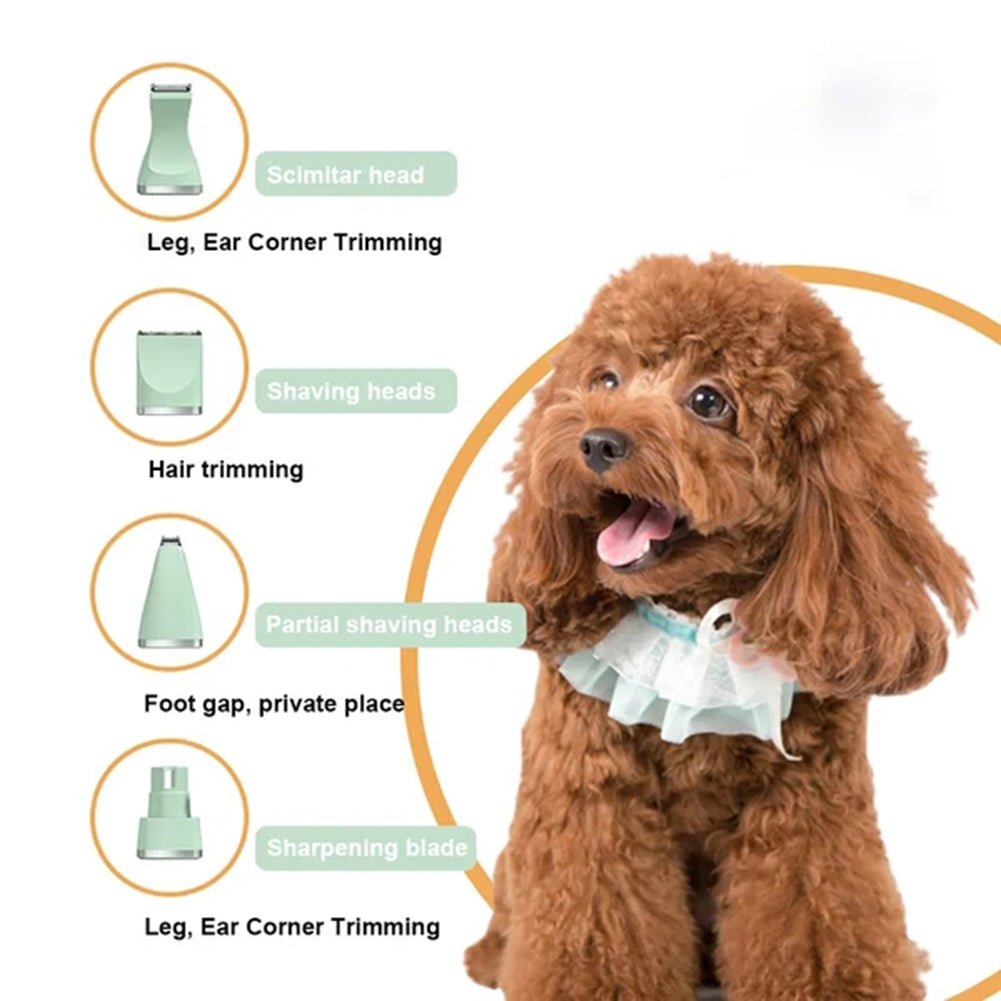 4 - in - 1 Pet Grooming Kit - Zyreh