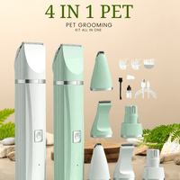 4 - in - 1 Pet Grooming Kit - Zyreh