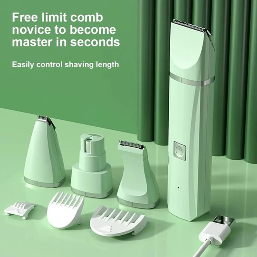 4 - in - 1 Pet Grooming Kit - Zyreh