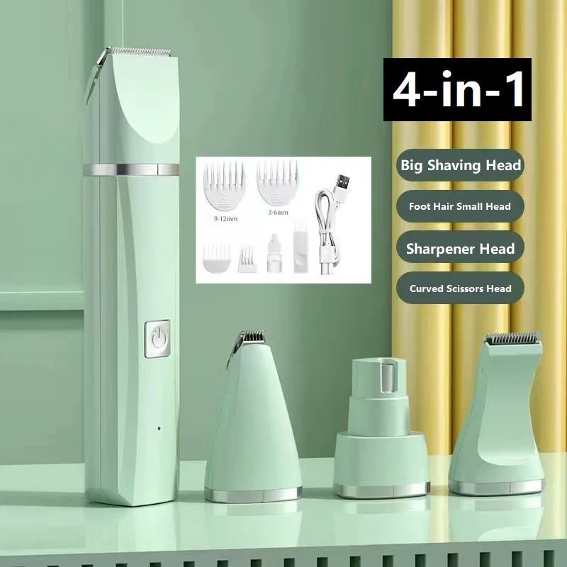 4 - in - 1 Pet Grooming Kit - Zyreh