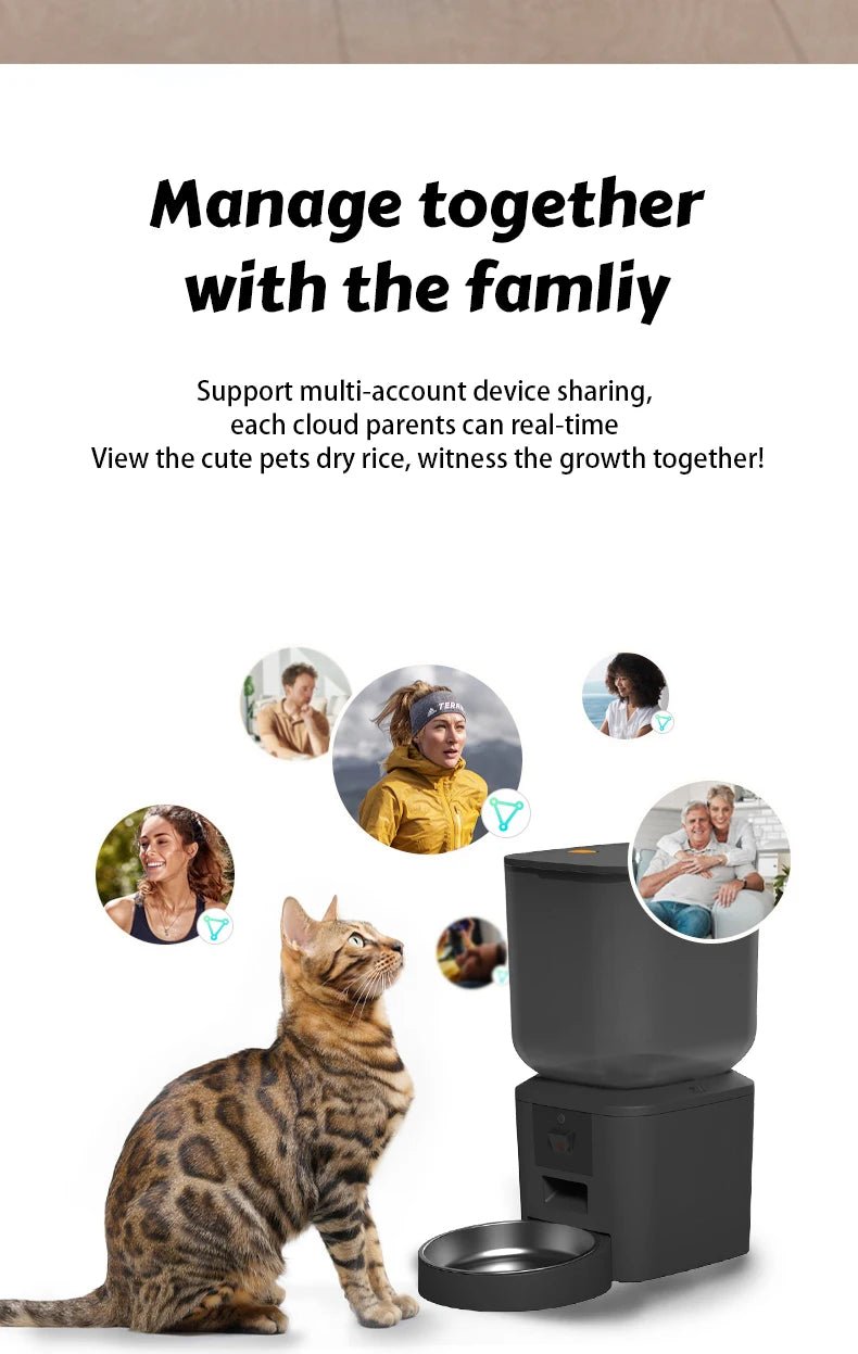 8L Automatic Cat Feeder - Zyreh