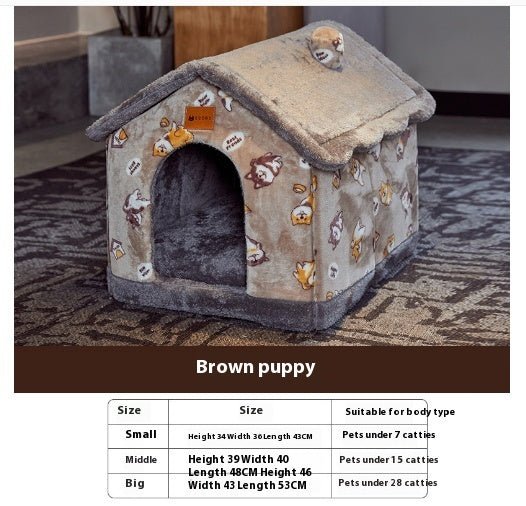 Foldable Pet House - Zyreh