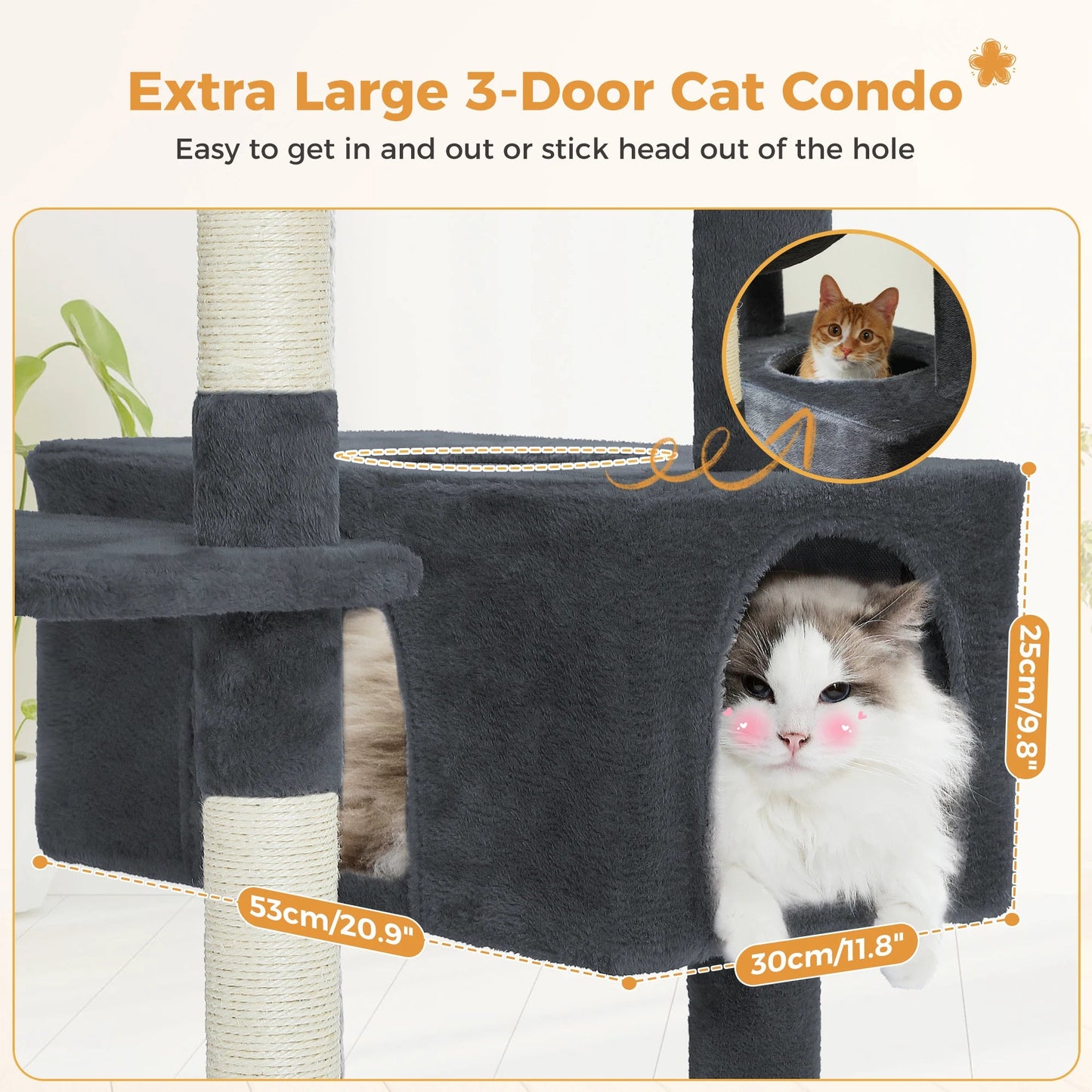 Large Cat Tree and Tower - Zyreh