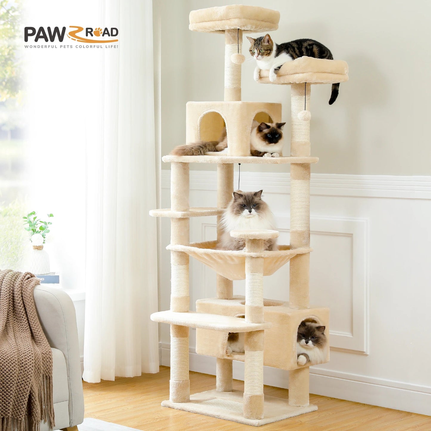 Large Cat Tree and Tower - Zyreh