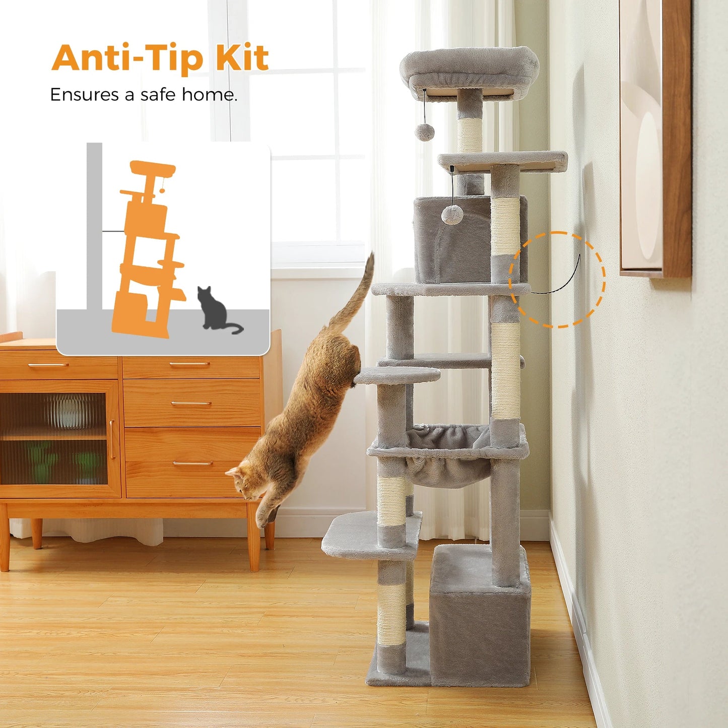 Large Cat Tree and Tower - Zyreh