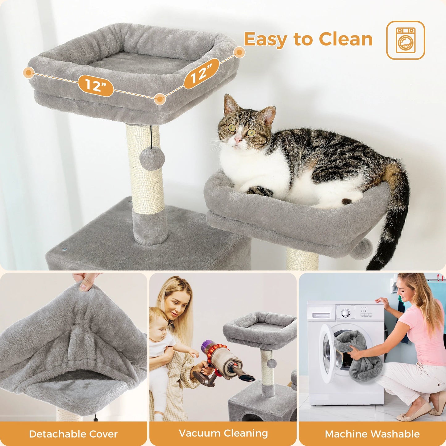 Large Cat Tree and Tower - Zyreh