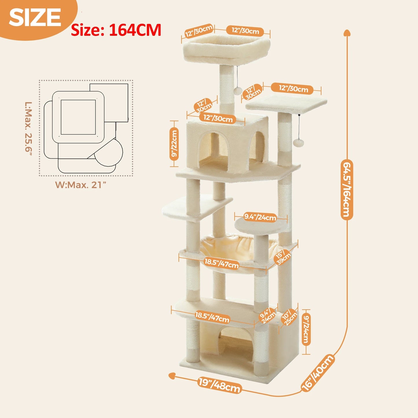 Large Cat Tree and Tower - Zyreh