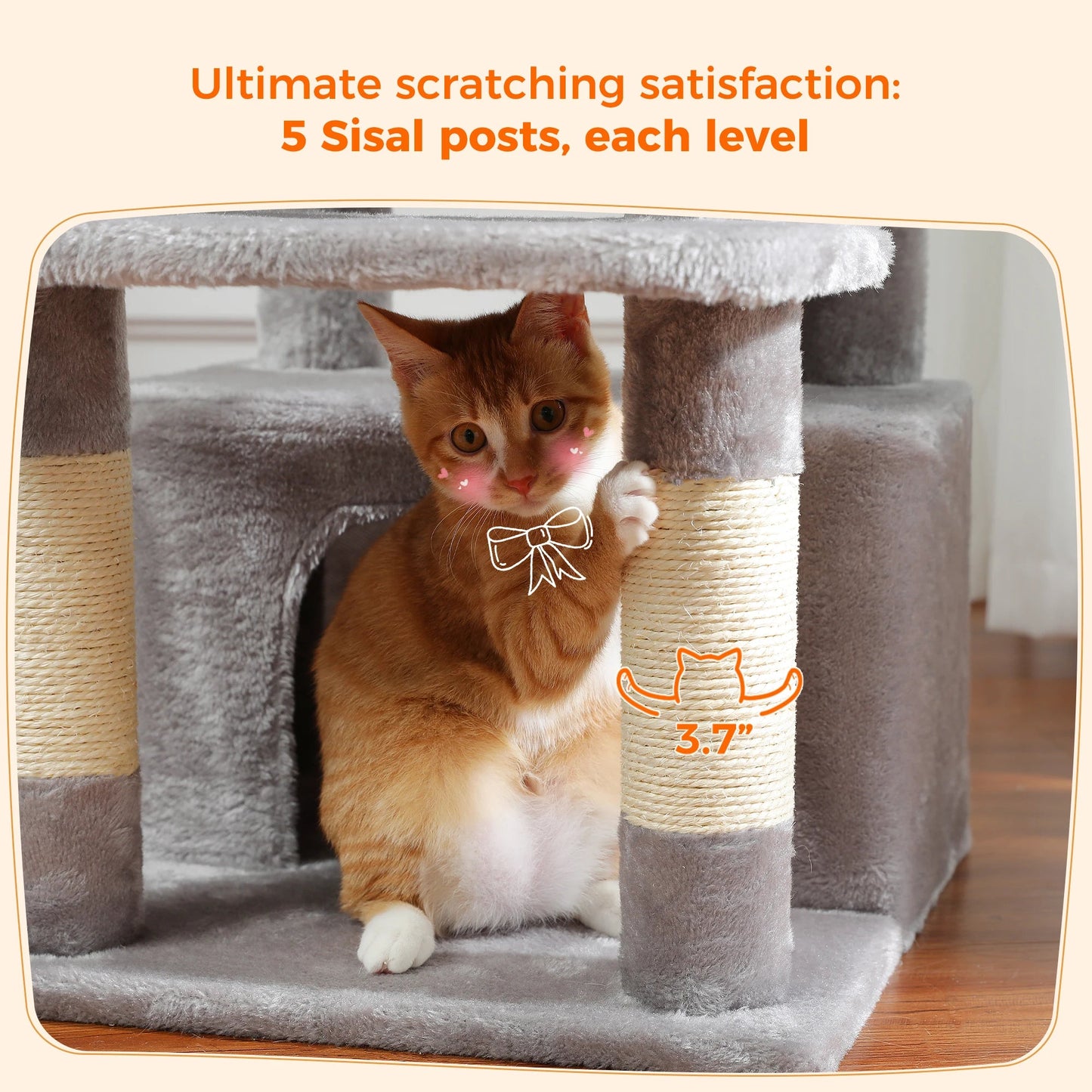 Large Cat Tree and Tower - Zyreh