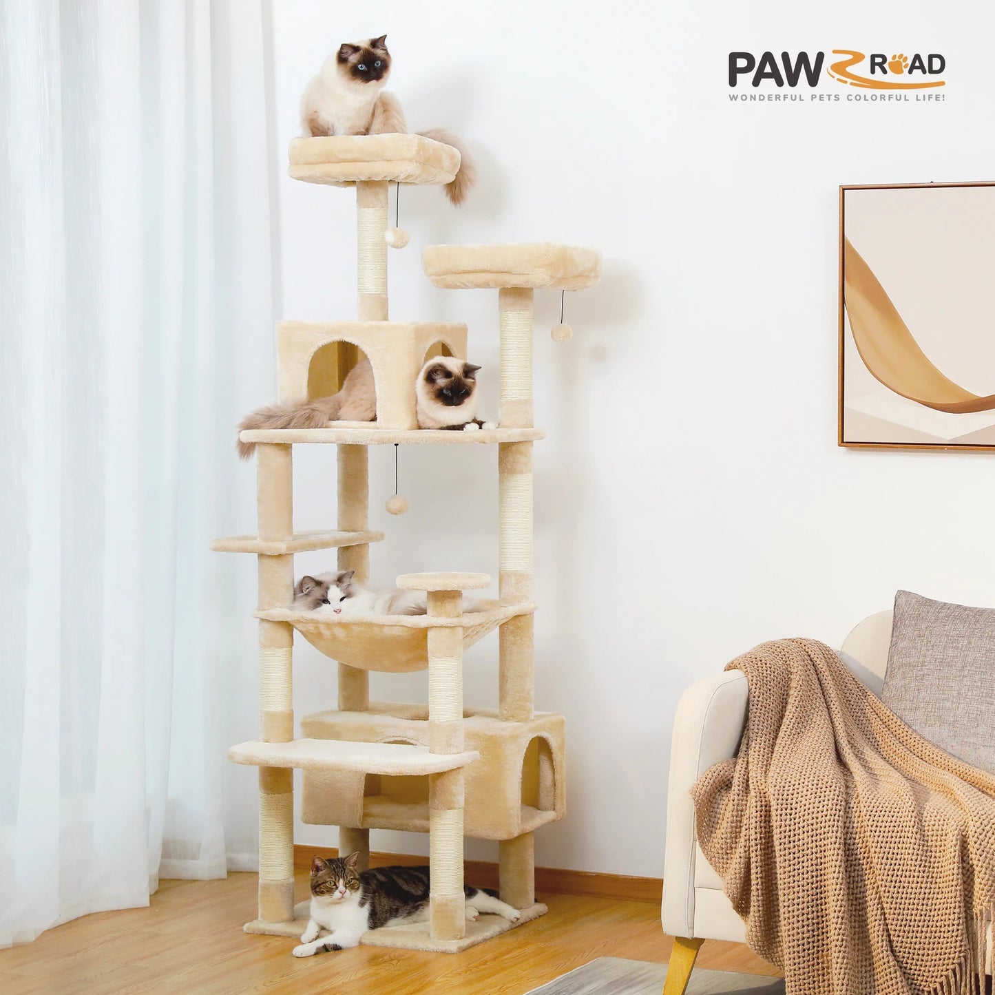 Large Cat Tree and Tower - Zyreh