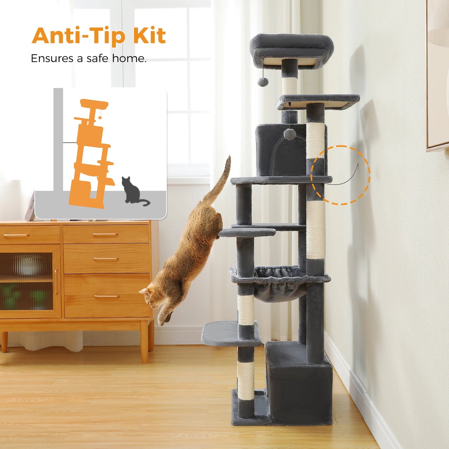 Large Cat Tree and Tower - Zyreh