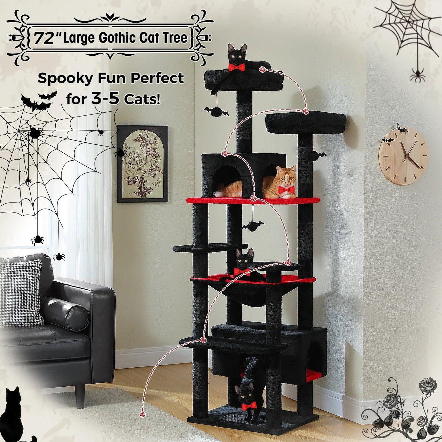 Large Cat Tree and Tower - Zyreh