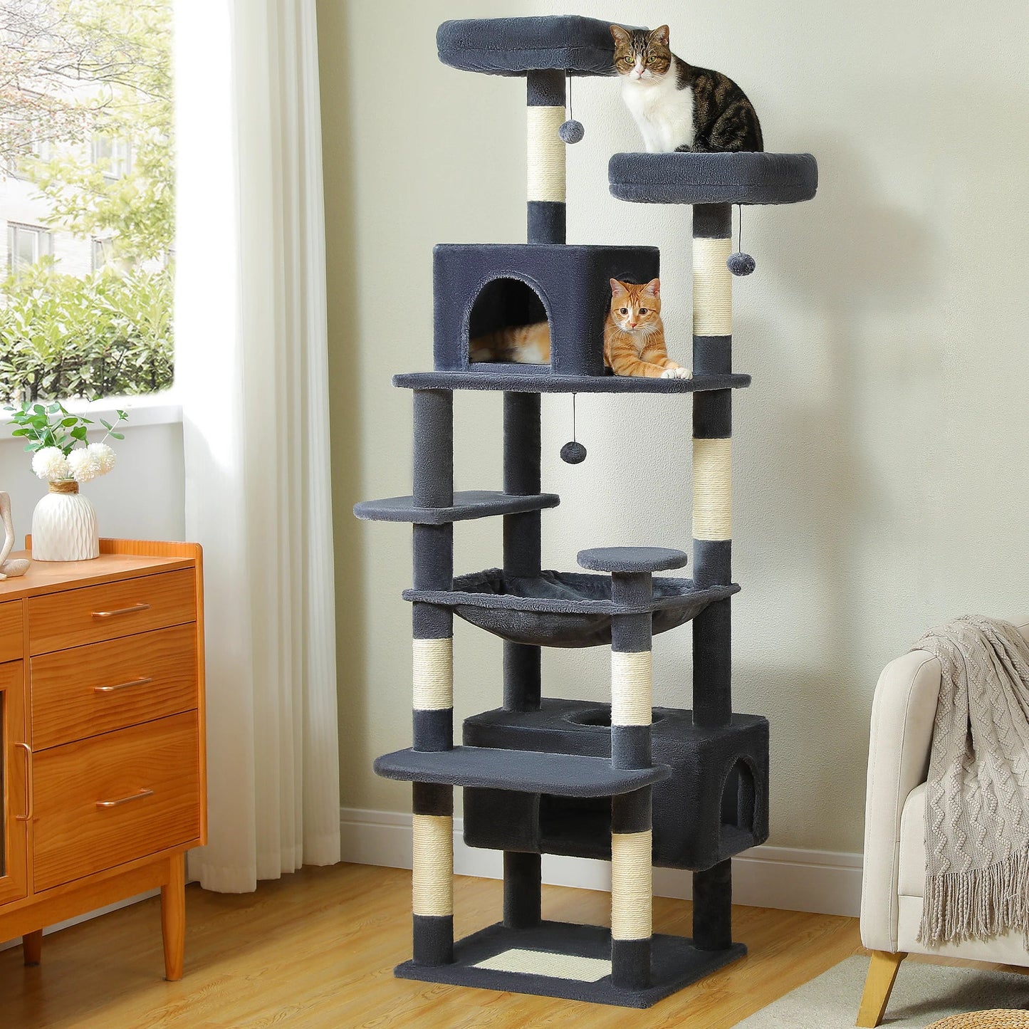 Large Cat Tree and Tower - Zyreh