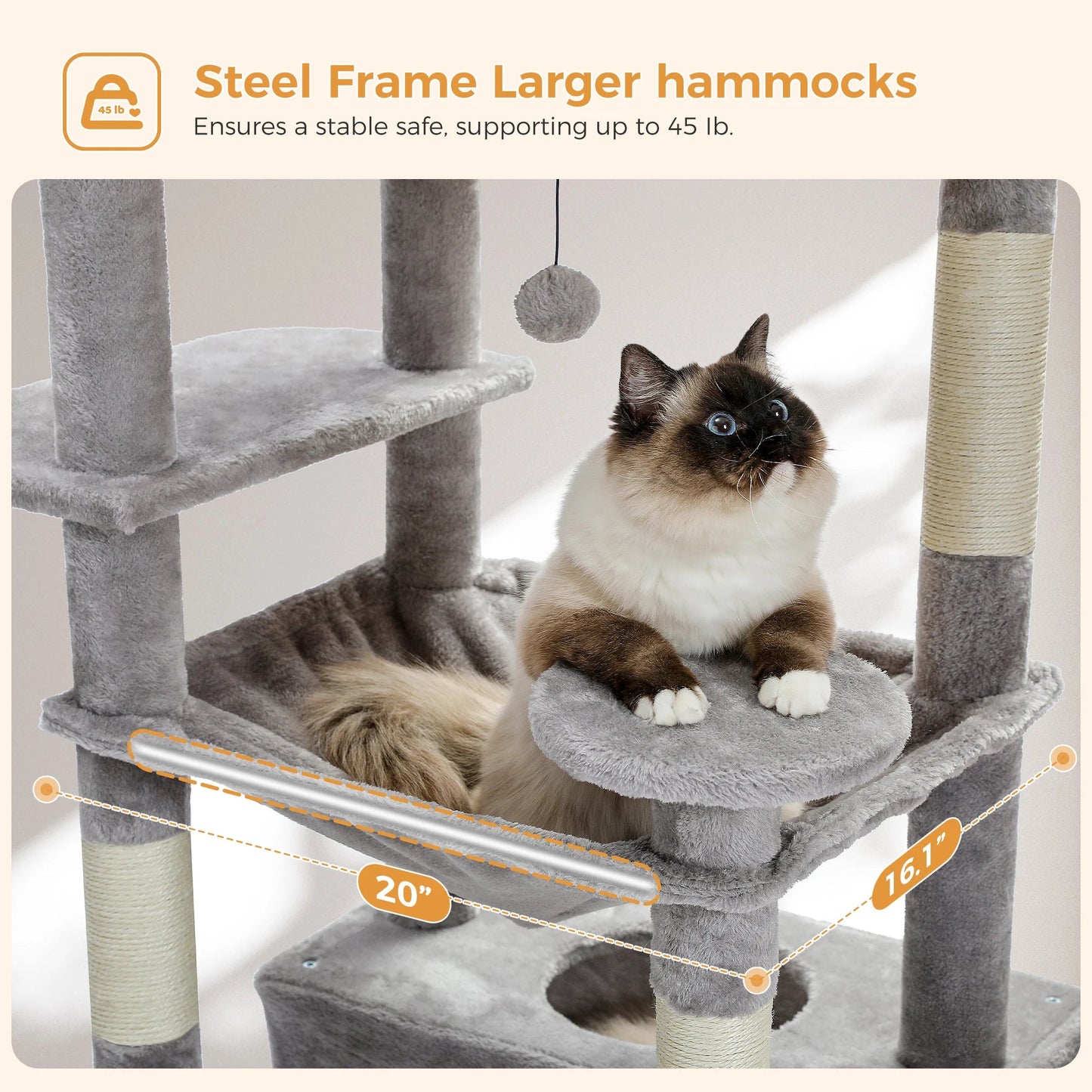 Large Cat Tree and Tower - Zyreh
