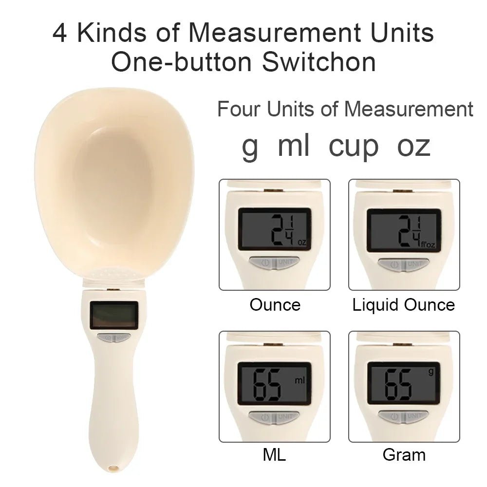 Pet Food Measuring Scoop Electronic - Zyreh