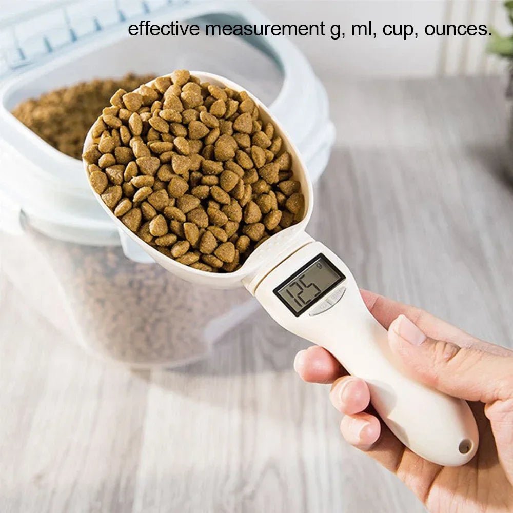 Pet Food Measuring Scoop Electronic - Zyreh
