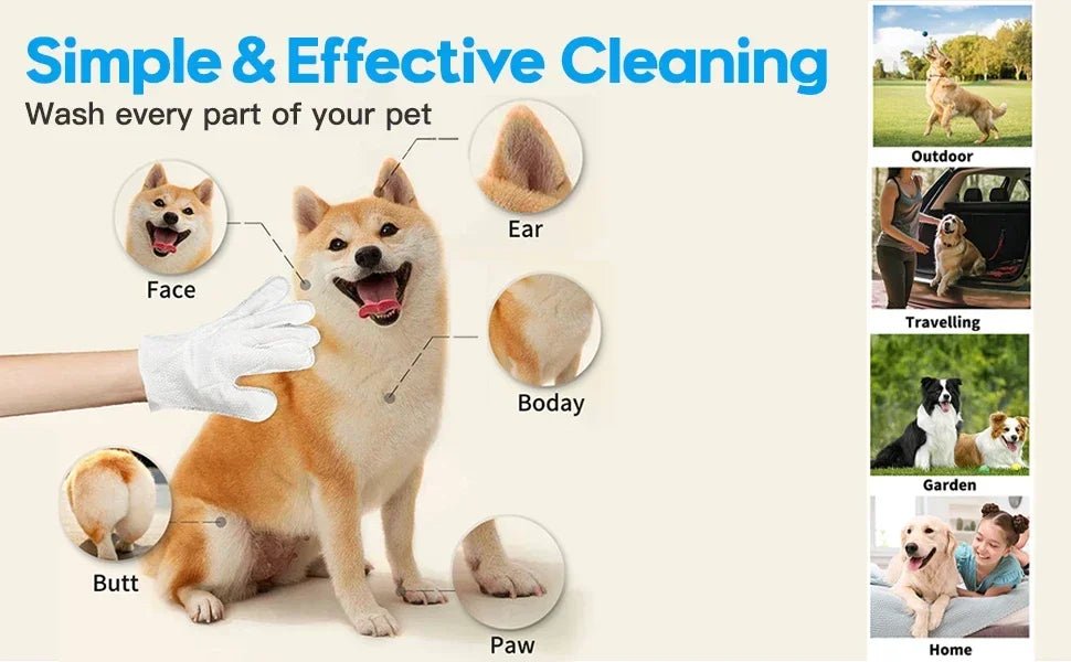 6pcs Pet Cleaning Wipes - Zyreh