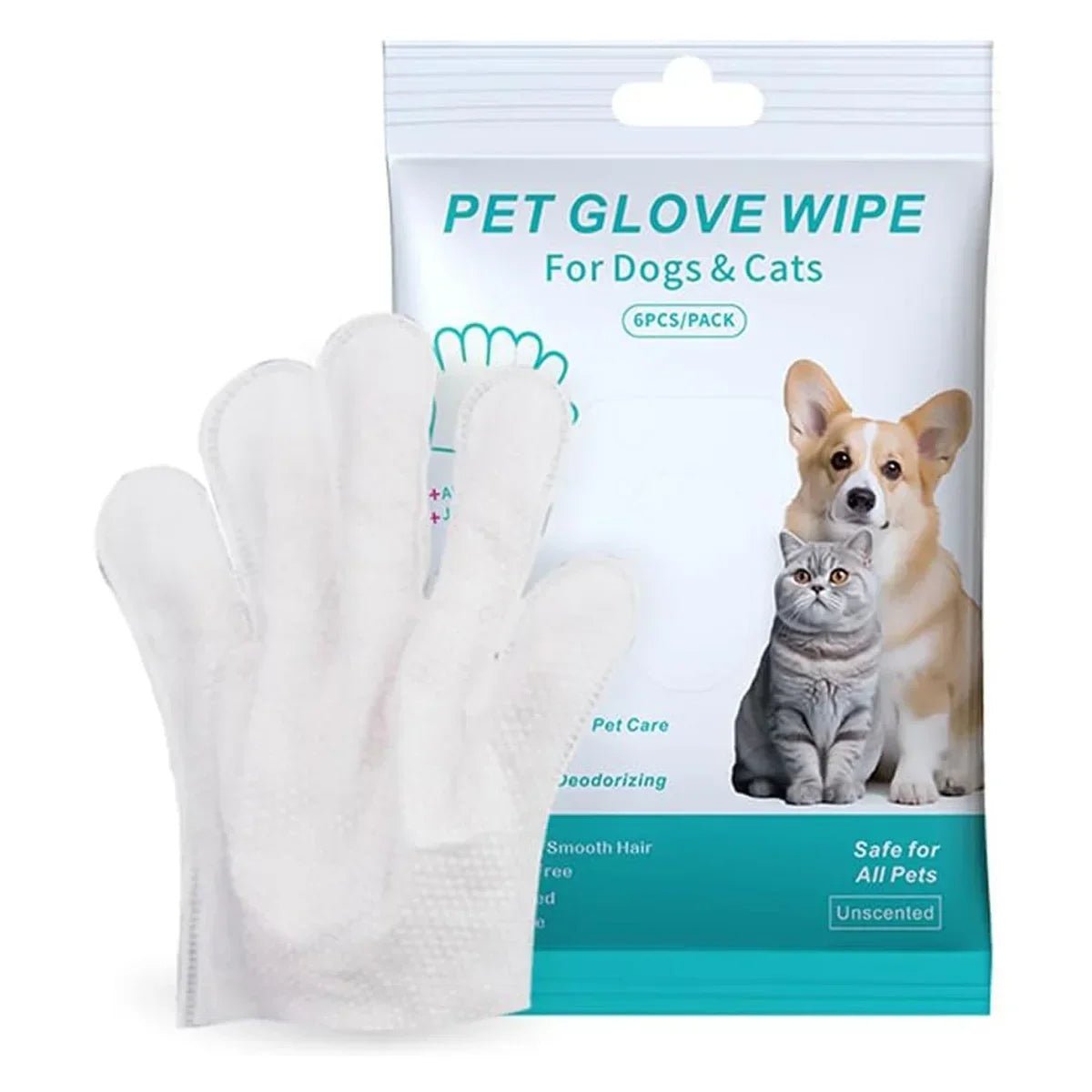 6pcs Pet Cleaning Wipes - Zyreh