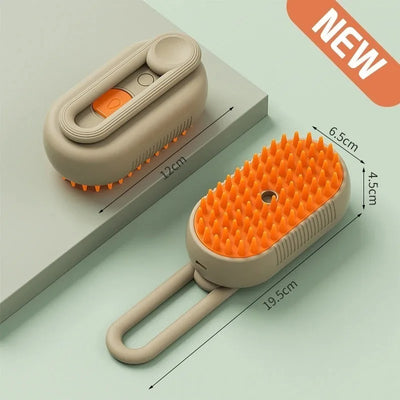 3 -In-1 Steam Spray Cat Brush - Buy 1 Get 1 Free