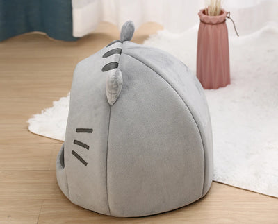 Cat Cave House - Soft Cushion Bed
