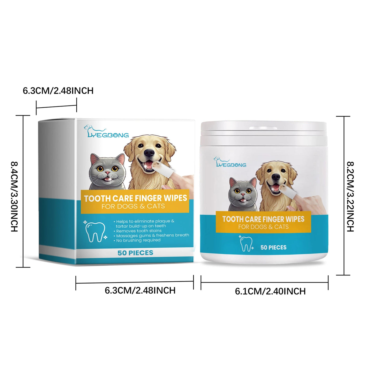 Dental Wipes for Pet - Zyreh