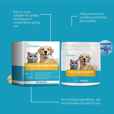 Dental Wipes for Pet - Zyreh