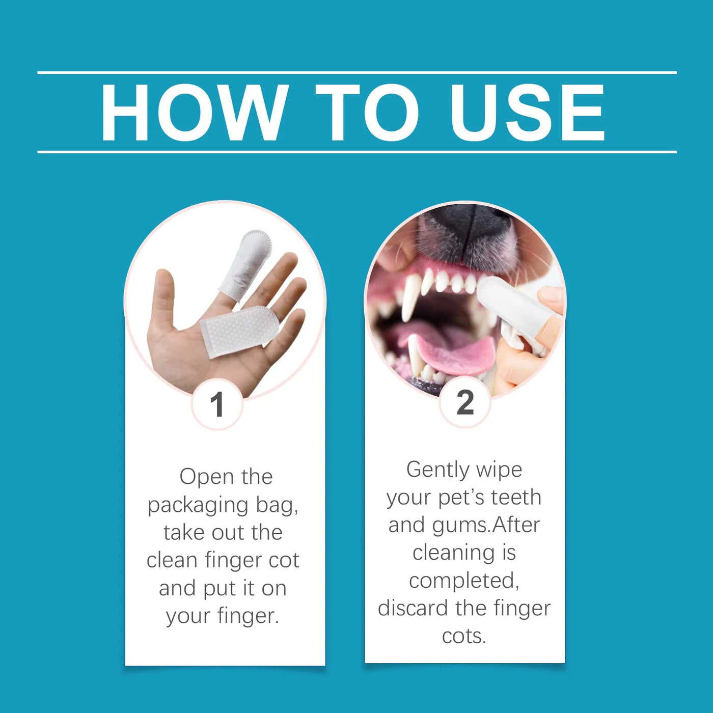 Dental Wipes for Pet - Zyreh