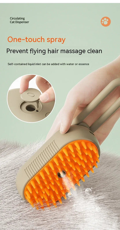 Electric Steam Pet Cleaning Comb - Zyreh