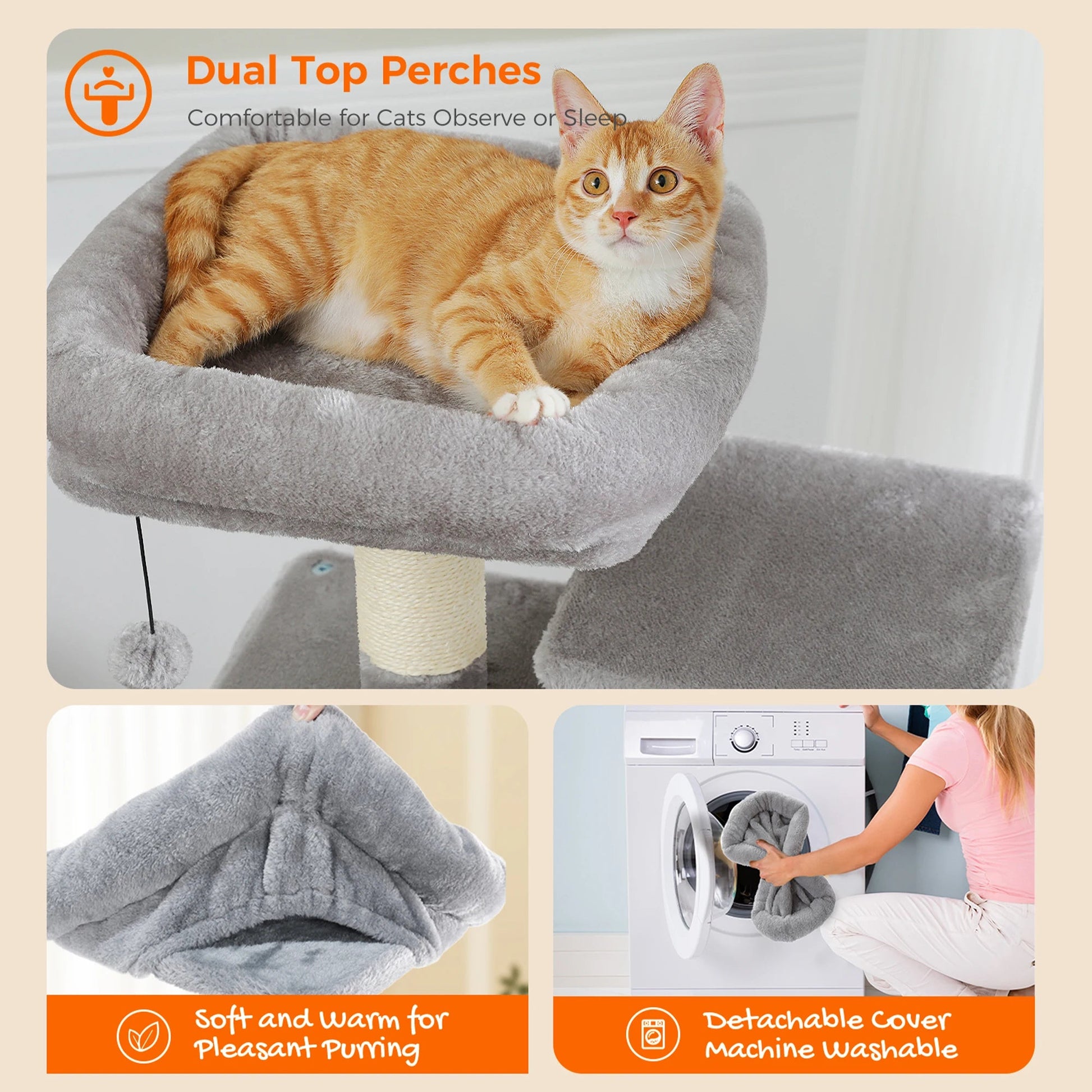 Large Cat Tree and Tower - Zyreh
