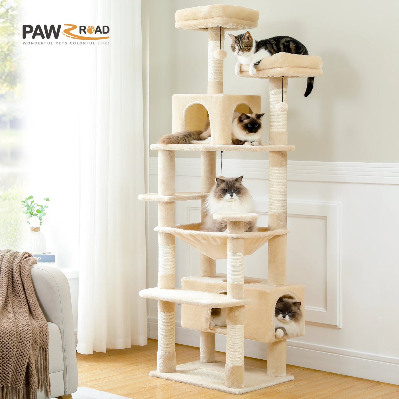 Large Cat Tree and Tower - Zyreh