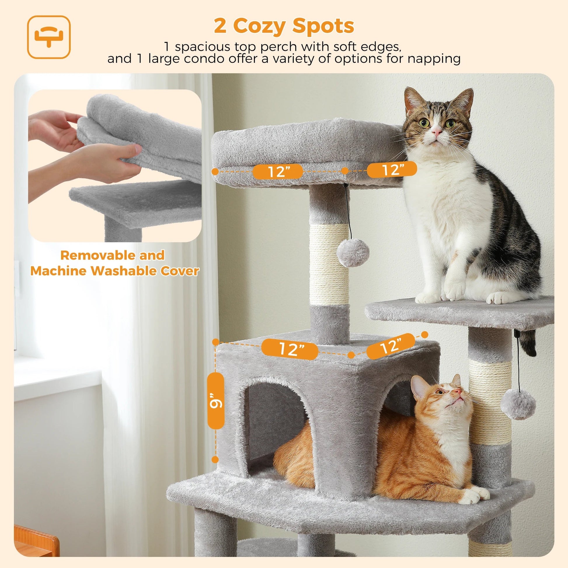 Large Cat Tree and Tower - Zyreh