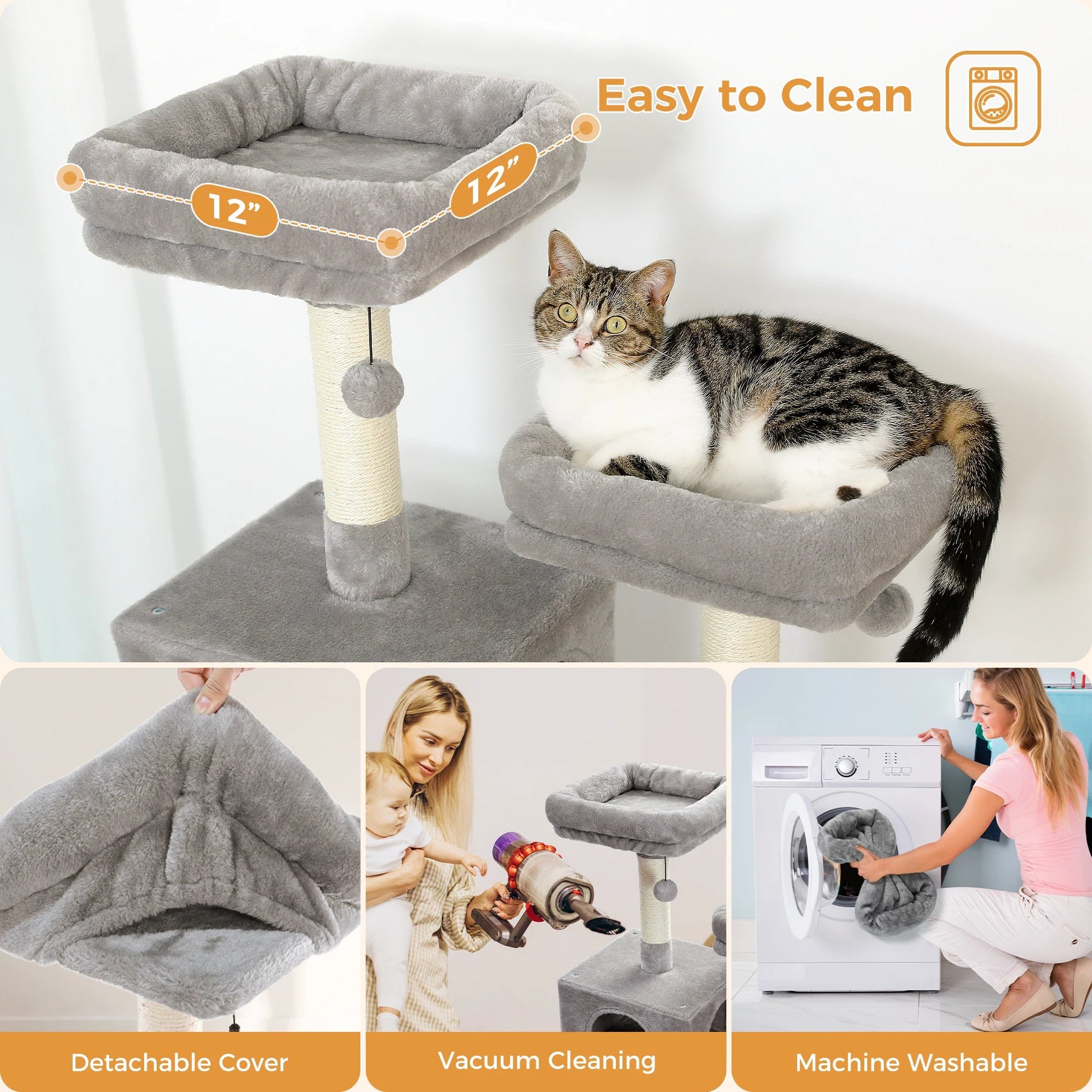 Large Cat Tree and Tower - Zyreh