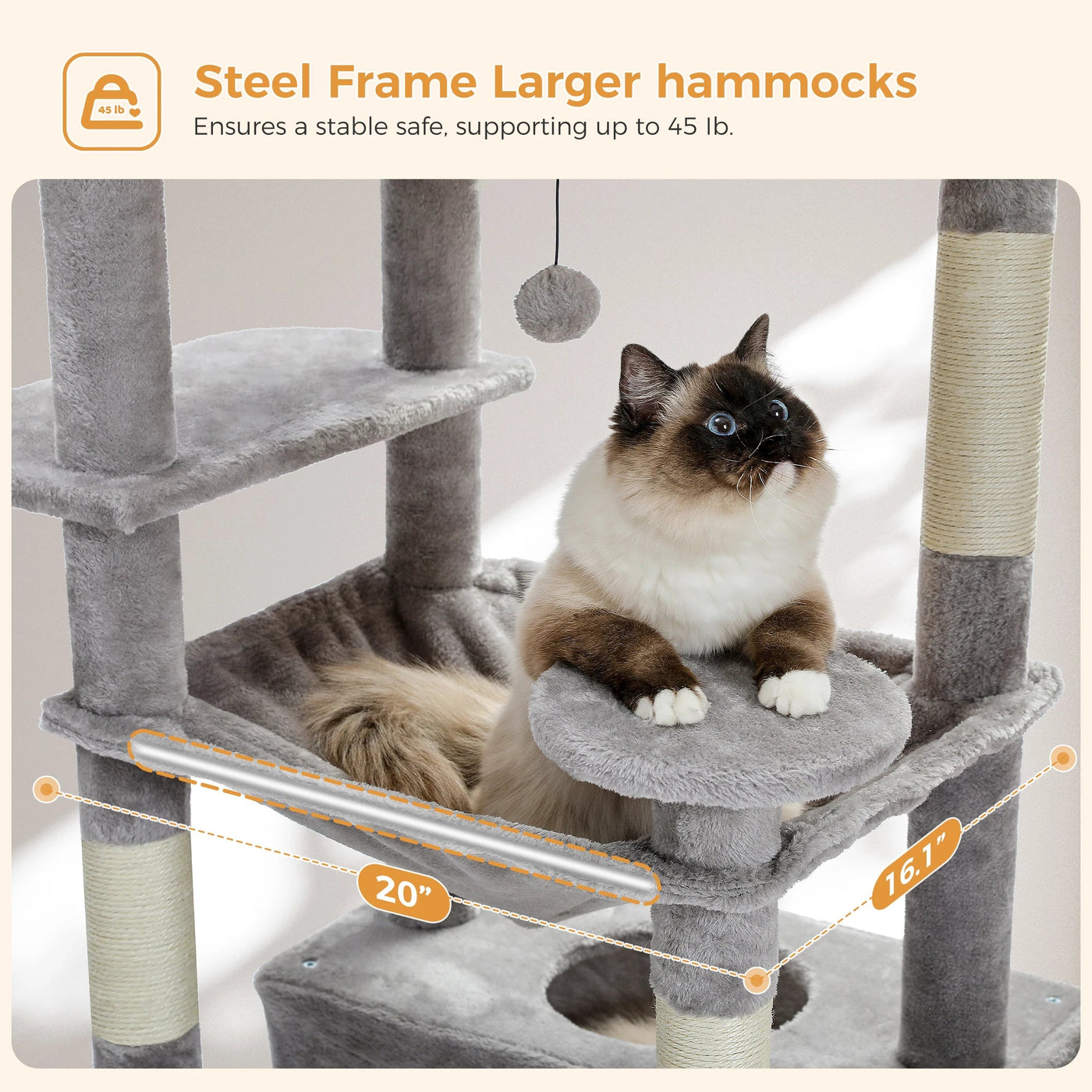 Large Cat Tree and Tower - Zyreh