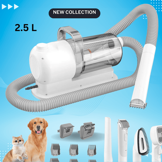 Pet Grooming Vacuum with 2.5 L large dust cup - Zyreh