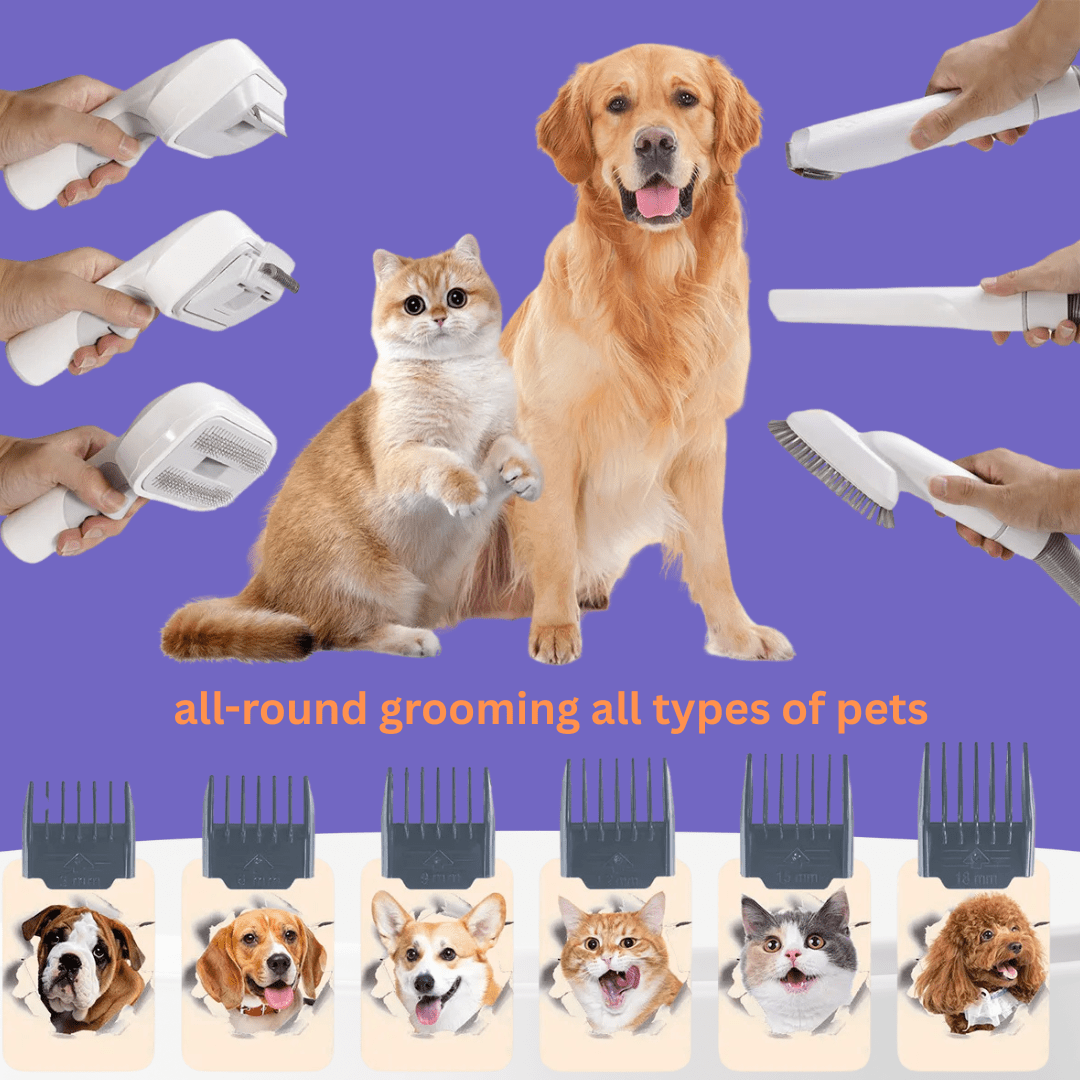 Pet Grooming Vacuum with 2.5 L large dust cup - Zyreh
