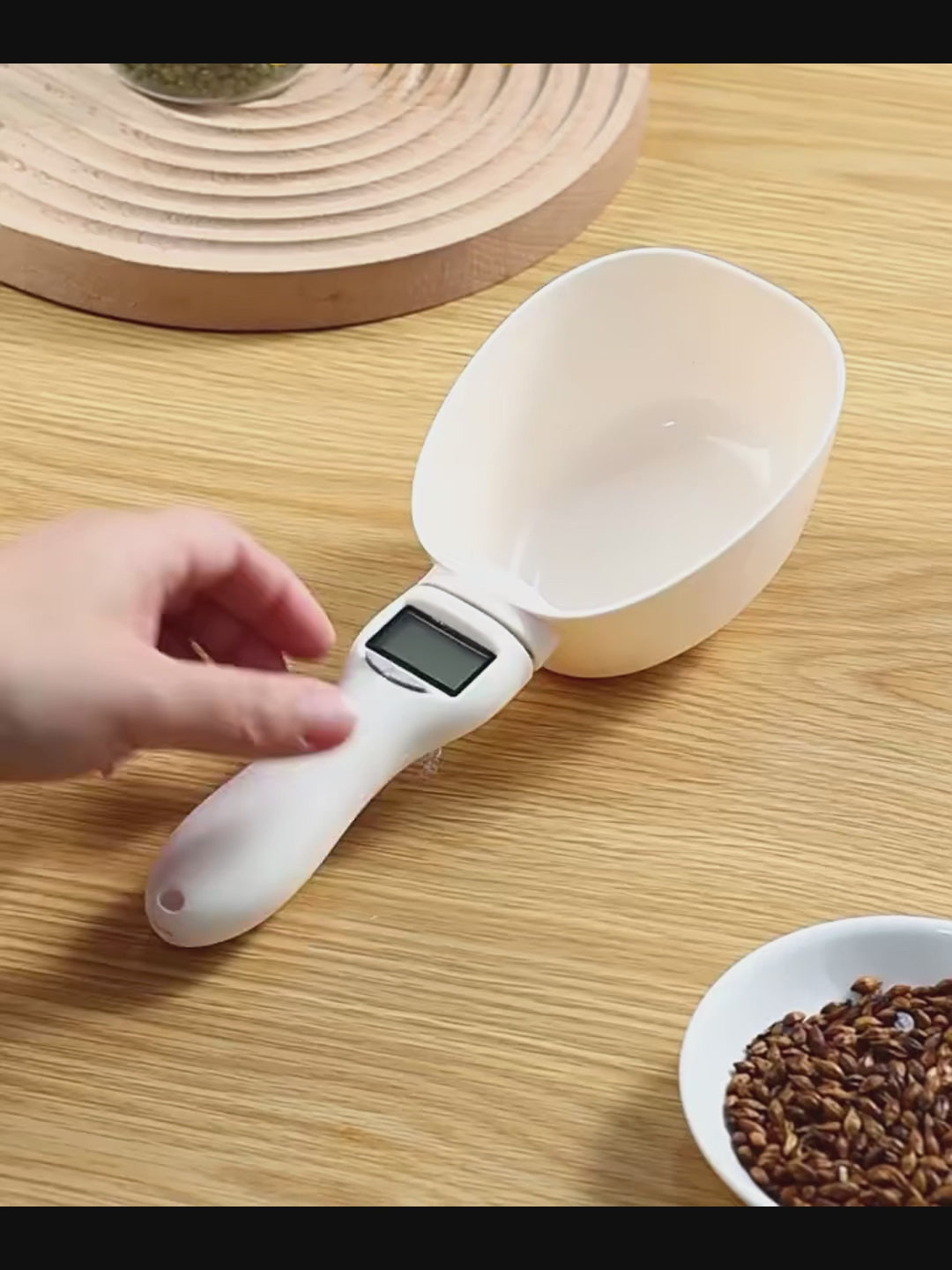 Pet Food Measuring Electronic Scoop